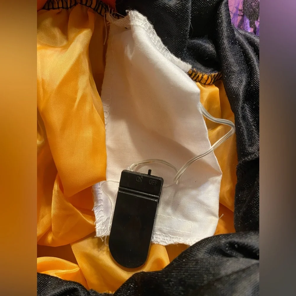 Witch Halloween costume. Lights up. Youth medium.